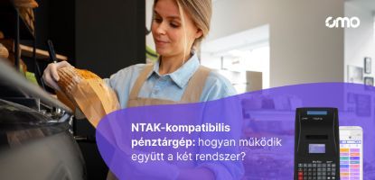 NTAK kompatibilis pénztárgép