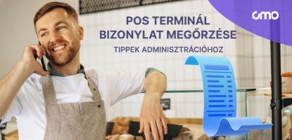 Bankkártya terminál bizonylat megörzés
